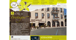 Desktop Screenshot of hotel-de-bretagne35.fr